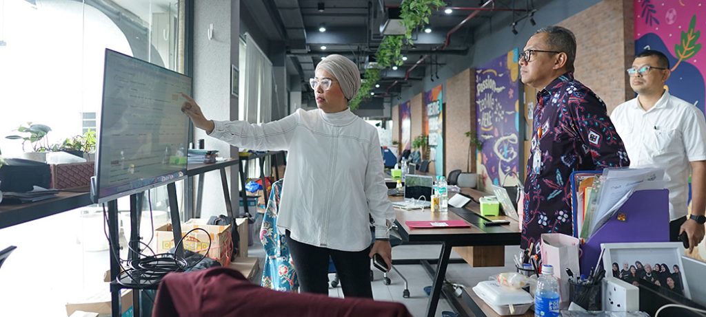 Kunjungan Ketua BNSP Bapak Syamsi Hari, S.E.,M.M ke LSP GETI