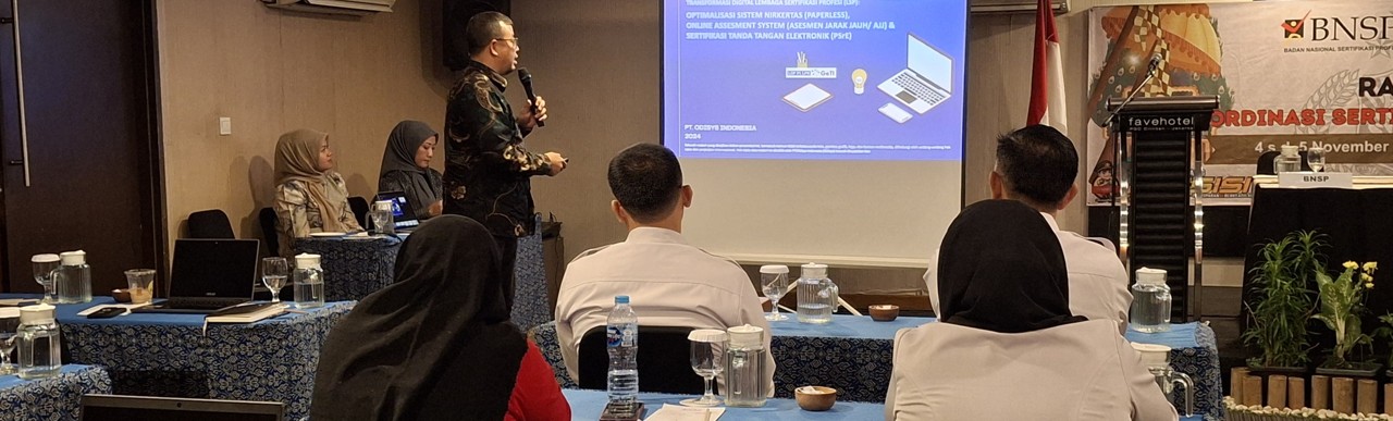 Program RCC 2025 Sertifikasi BNSP untuk Asesor