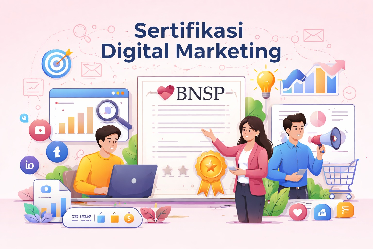 sertifikasi digital marketing bnsp untuk meningkatkan kompetensi profesional di era digital
