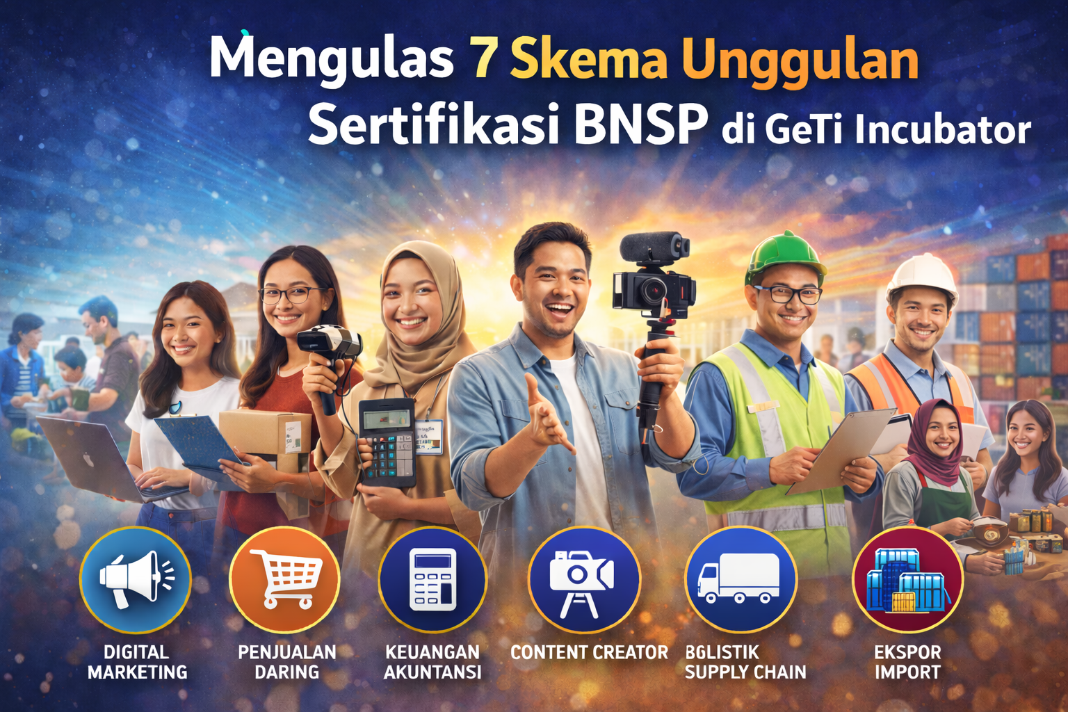 Mengulas 7 Skema Unggulan Sertifikasi BNSP di GeTI Incubator