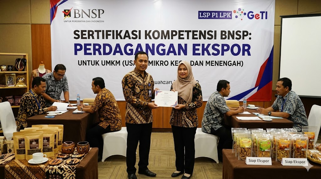 LSP GETI - Sertifikasi Perdagangan Ekspor BNSP di LSP GETI Untuk UMKM