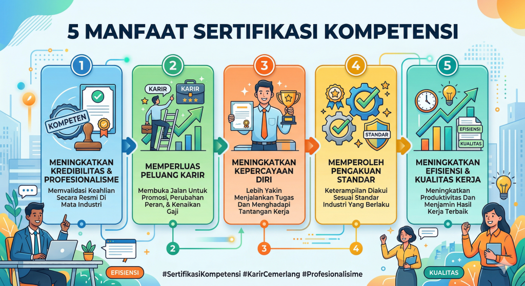 LSP Geti - 5 Manfaat Sertifikasi Kompetensi bagi Karier Profesional di Era Digital