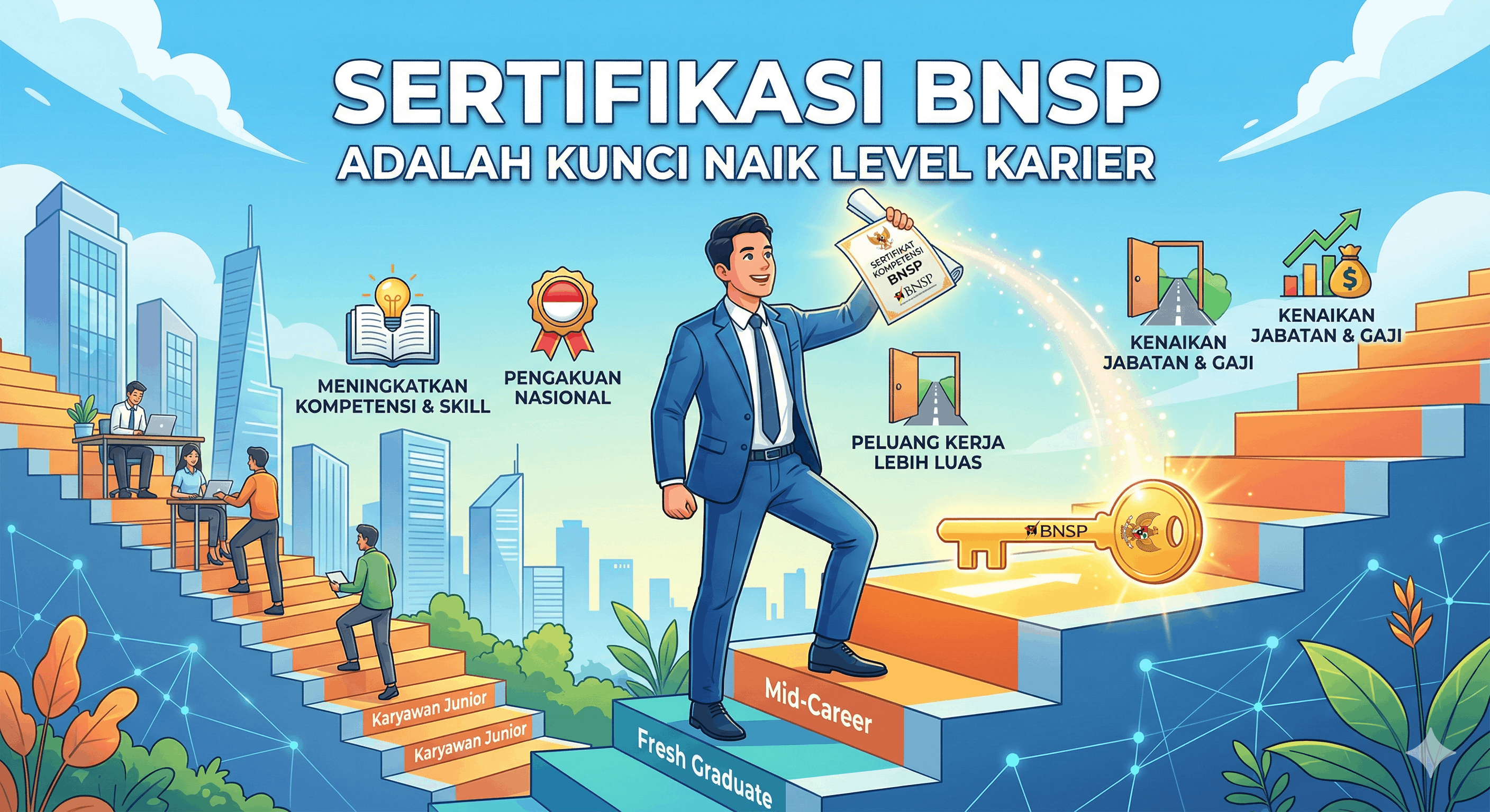 LSP Geti - Sertifikasi BNSP Jadi Kunci Naik Level Karir