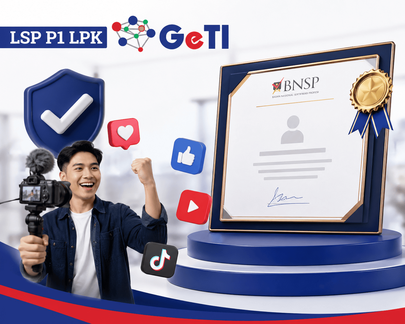 LSP Geti - Sertifikasi Konten Kreator BNSP Kini Hadir di LSP GETI