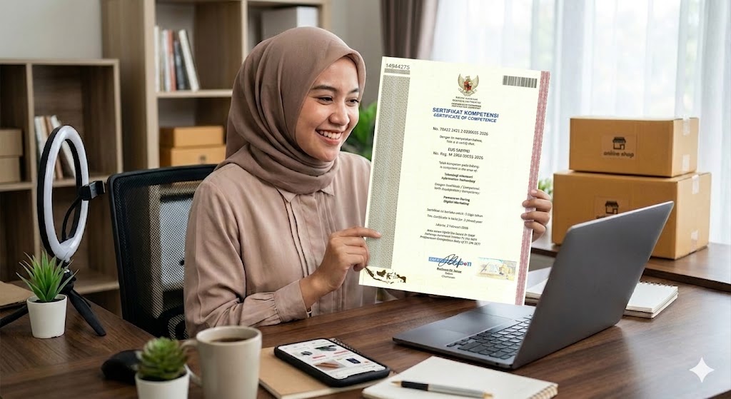 LSP Geti - Sertifikasi Penjualan Daring BNSP Untuk Pemula