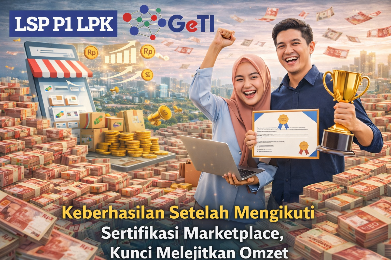 LSP P1 LPK GETI - Keberhasilan Setelah Mengikuti Sertifikasi Marketplace