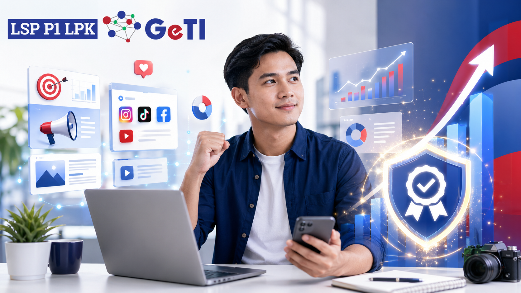 Saatnya Raih Sertifikasi Digital Marketing BNSP di LPK GeTI