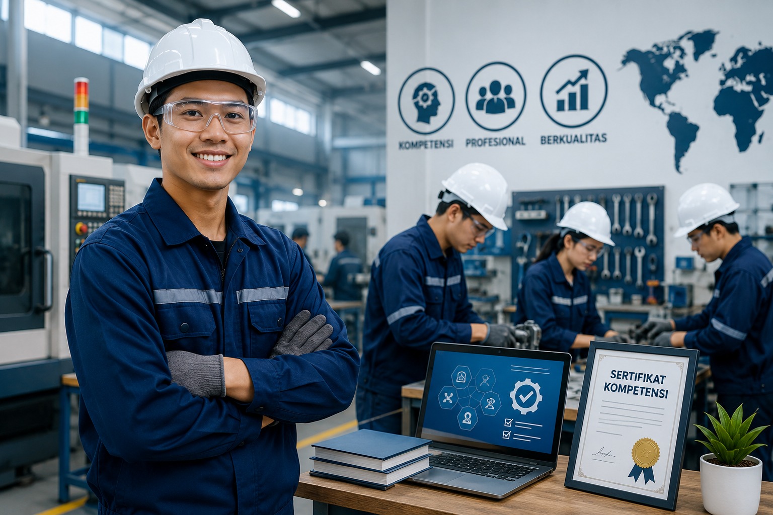 LSP GETI - elatihan sertifikasi BNSP untuk meningkatkan kompetensi SDM siap industri nasional di era ekonomi digital.