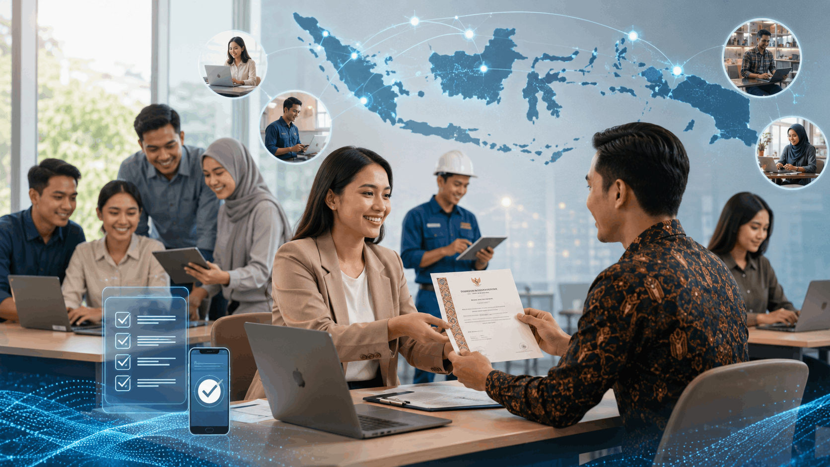 LSP Geti - LSP GETI Perluas Akses Sertifikasi Profesi Resmi BNSP