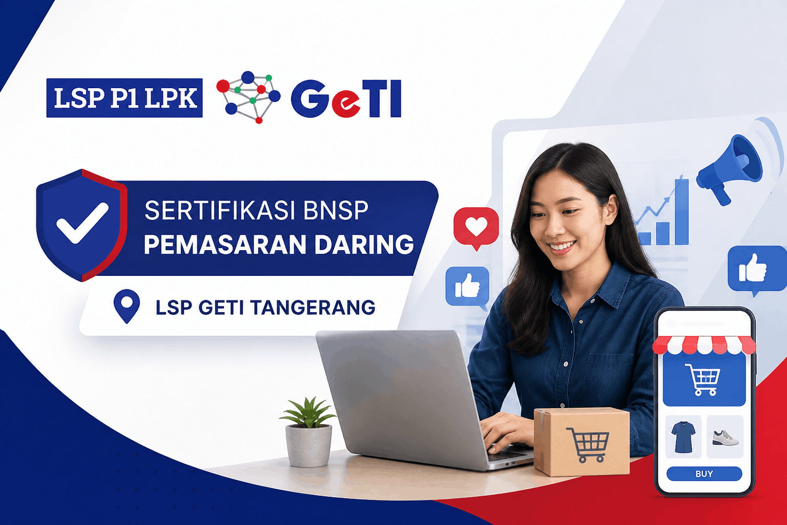 LSP Geti - Sertifikasi BNSP Pemasaran Daring di LSP GETI Tangerang