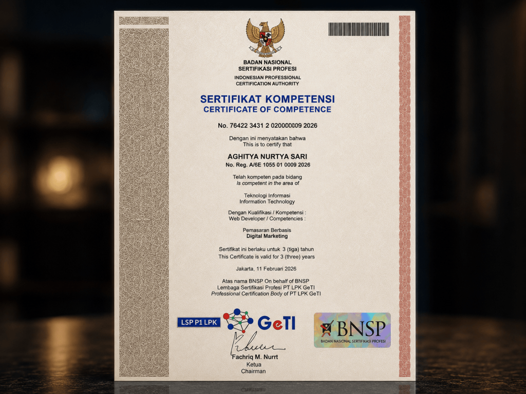 LSP P1 LPK GETI-Mengenal Makna Lambang Garuda di Sertifikat Kompetensi BNSP