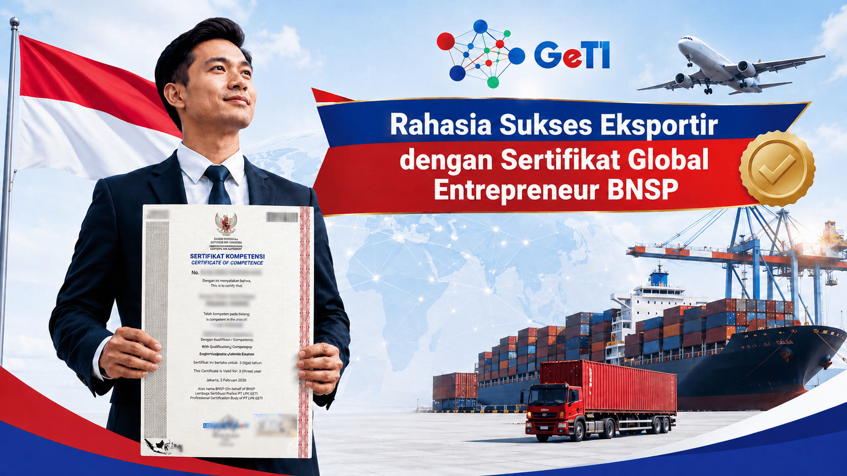 LSP P1 LPK GETI- Rahasiaa Sukses Eksportir dengan Sertifikat Global Entrepreneur BNSP