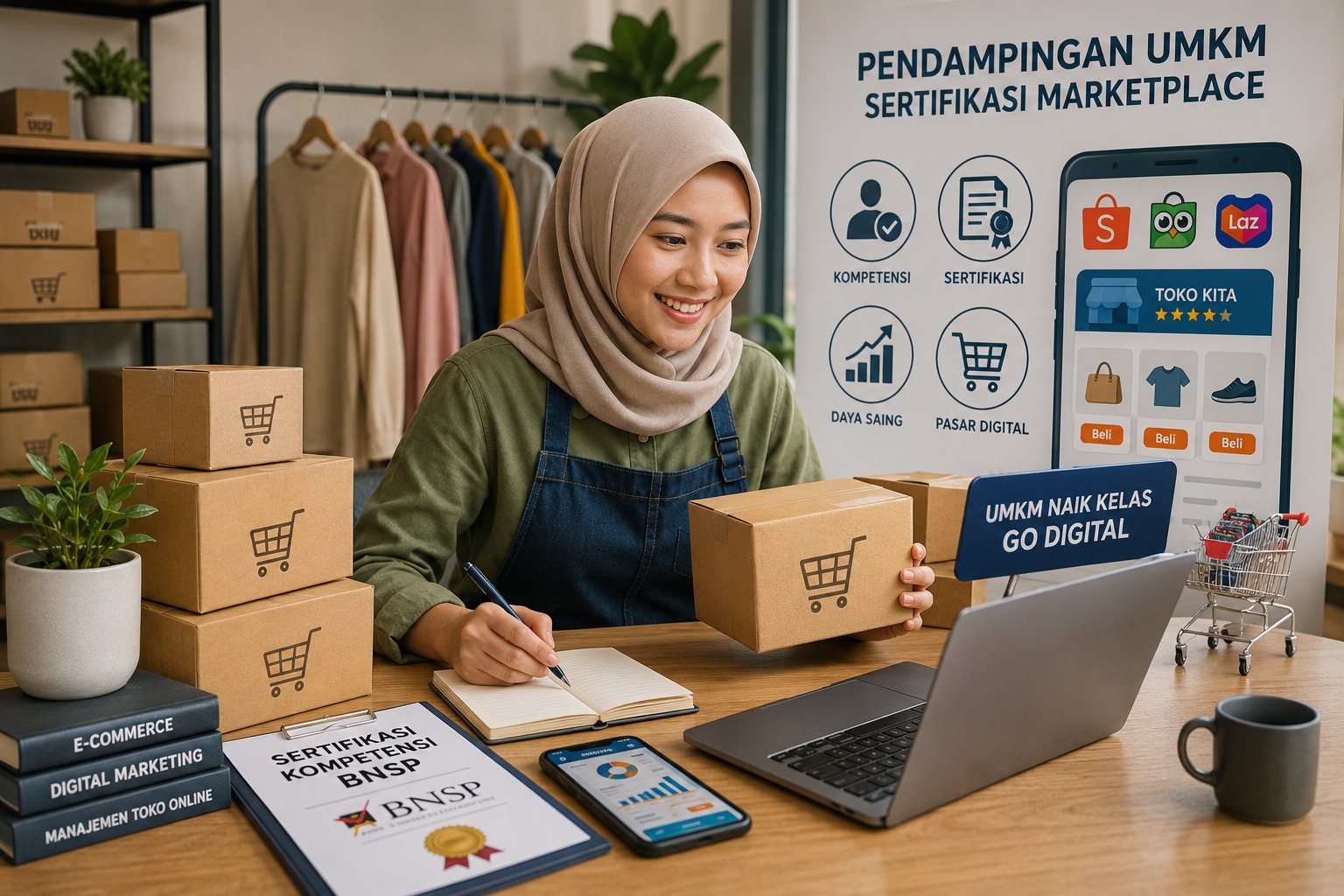 LSP GETI -Sertifikasi Marketplace melalui pendampingan UMKM oleh LSP GETI
