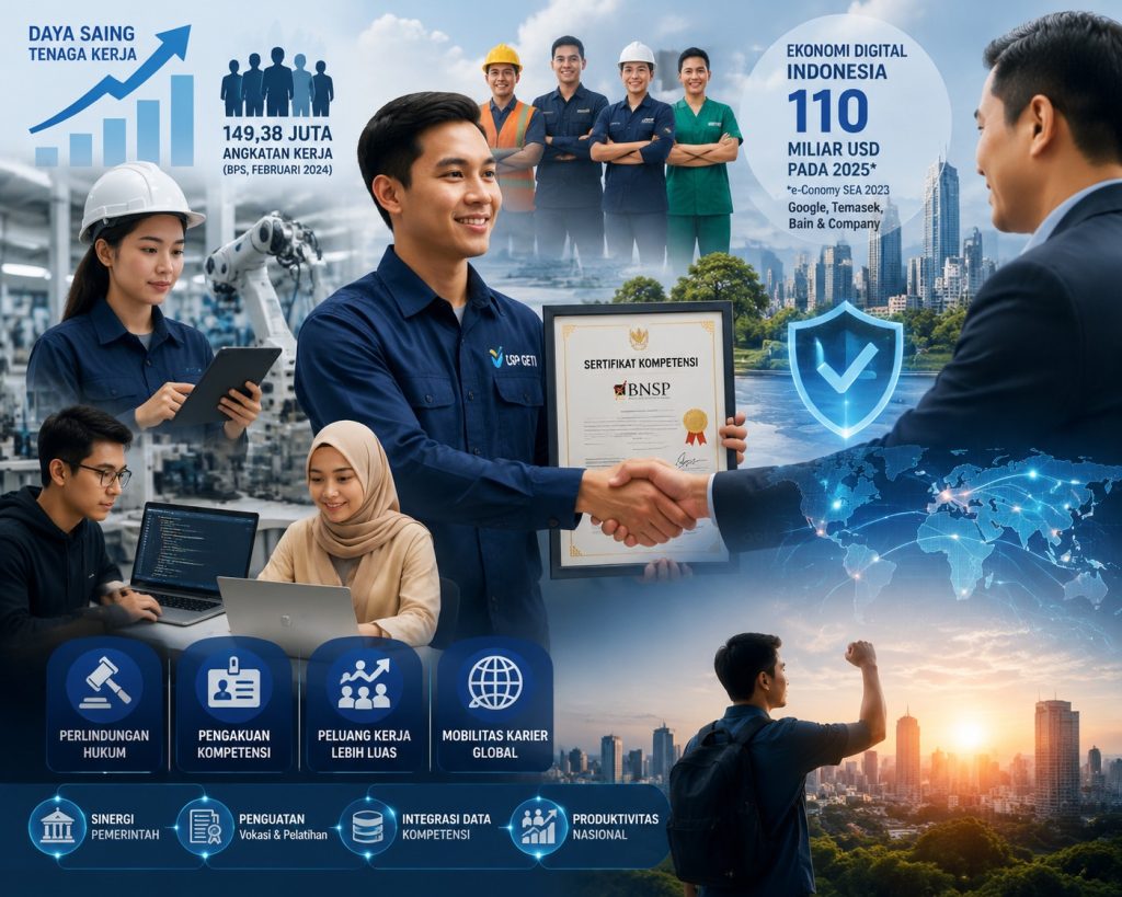 LSP GETI - Menambah Ruang Lingkup Sertifikasi Kompetensi BNSP